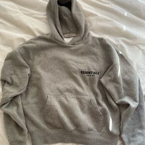 2XS Fear of God Dark Oatmeal Hoodie